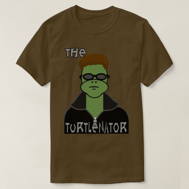 The Turtlenator T-Shirt (Design vorne)