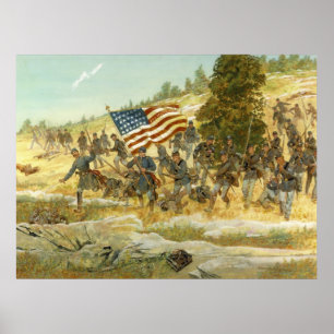 The Twentieth Maine von H. Charles McBarron Poster