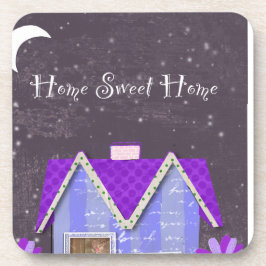 The Twilight Garden (Periwinkle & Indigo) Getränkeuntersetzer