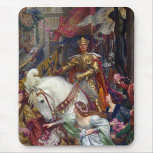 The Two Crowns c. 1900 von Sir Frank Dicksee Mousepad