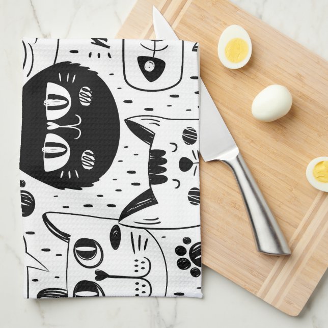 The Ultimate Cat Lover - Cozy Cat pet  Geschirrtuch (Viertel Falte)