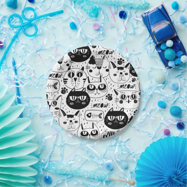 The Ultimate Cat Lover - Cozy Cat pet  Pappteller (Party)