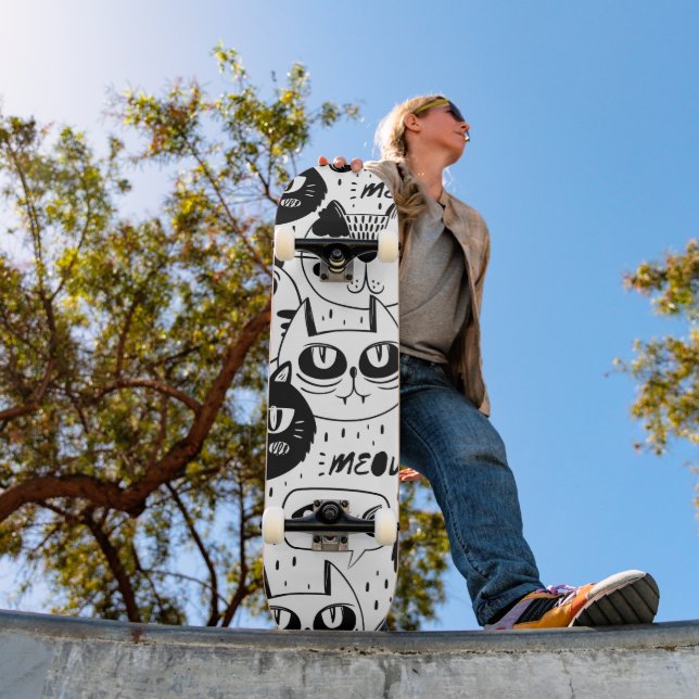 The Ultimate Cat Lover - Cozy Cat pet  Skateboard (Außenbereich 1)