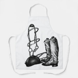 The Ultimate Equestrian Apron for Horse People Schürze