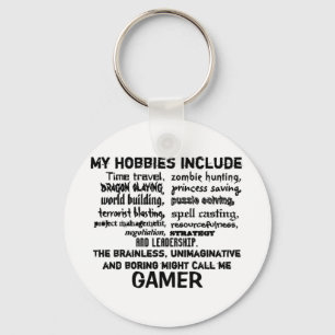 The Ultimate Gamer's Creed (White) Schlüsselanhänger