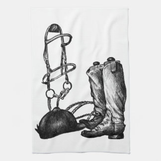 The Ultimate Kitchen towel for Horse People Geschirrtuch