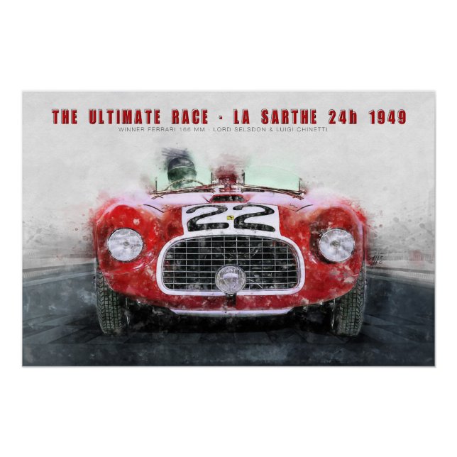 The ultimate race 1949 poster (Vorderseite)