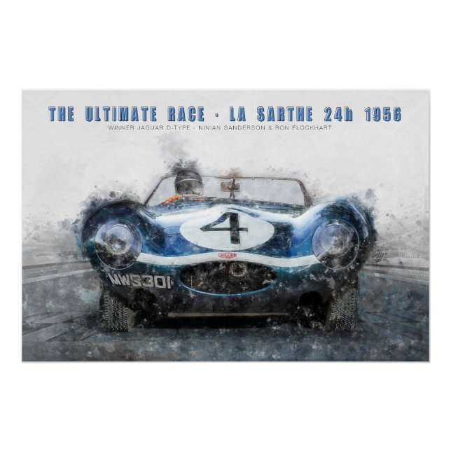 The ultimate race 1956 poster (Vorderseite)