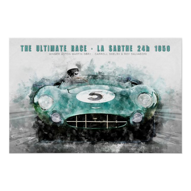 The ultimate race 1959 poster (Vorderseite)