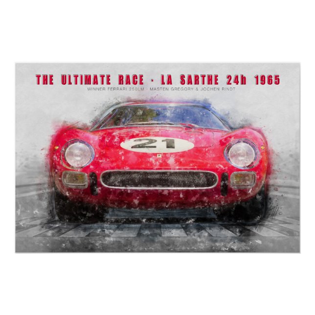 The ultimate race 1965 poster (Vorderseite)