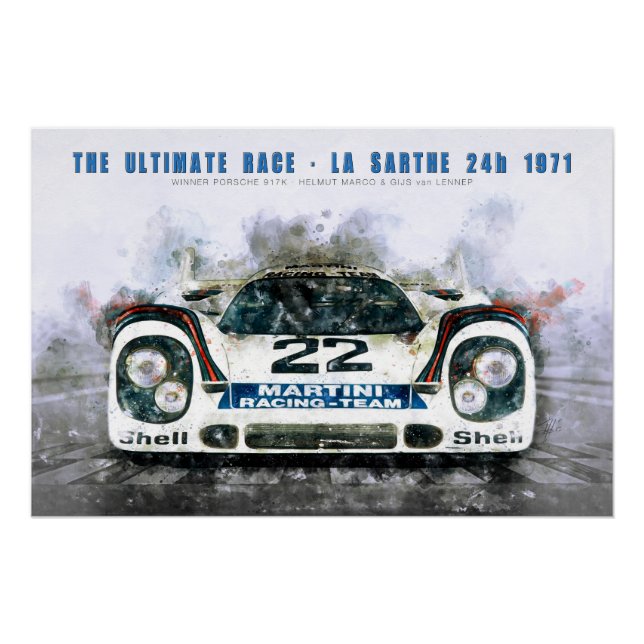 The ultimate race 1971 poster (Vorderseite)