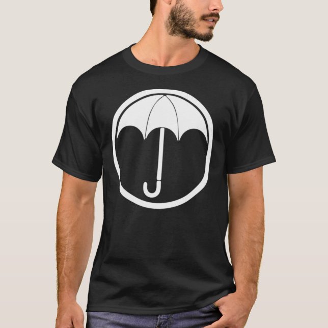 The Umbrella Academy Logo Black Classic T-Shirt (Vorderseite)