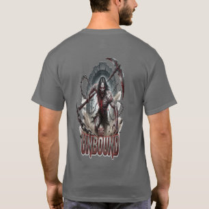 THE UNBOUND – Dark Fantasy Reaper Grafik T-Shirt P