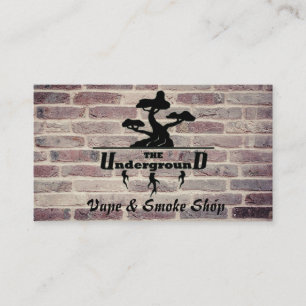 The Underground Business Cards Brick Vape Visitenkarte