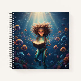 The Underwater Narrator Notebook Notizbuch