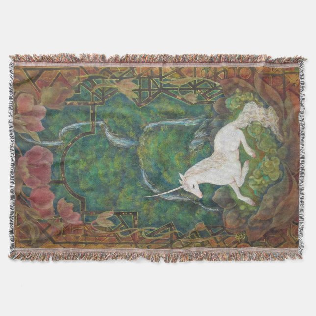 The Unicorn's Secret Garden Decke (Vorderseite)