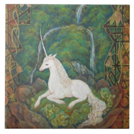 The Unicorn's Secret Garden Fliese