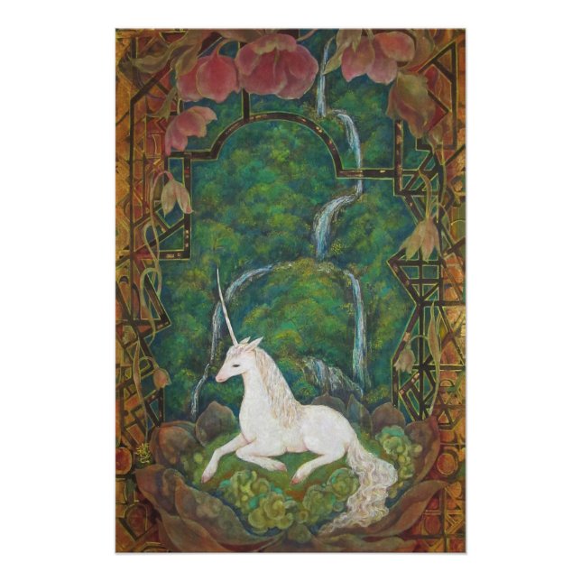 The Unicorn's Secret Garden Poster (Vorderseite)