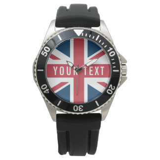 The Union Jack British Flag Armbanduhr