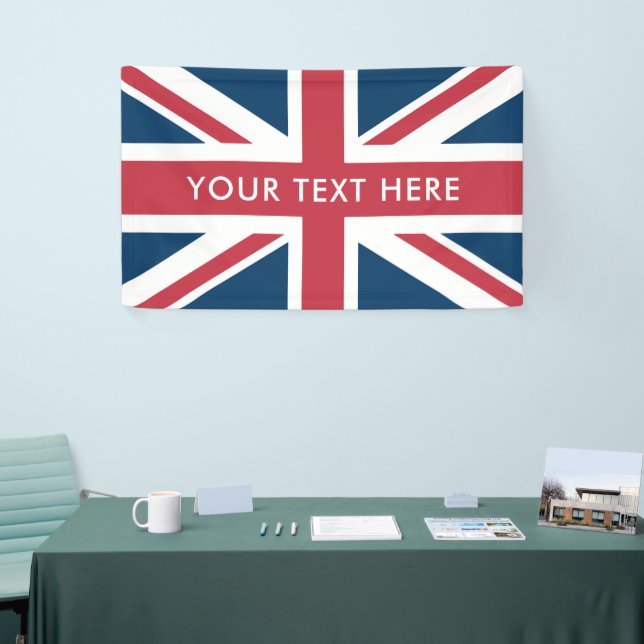 The Union Jack British Flag Banner (Messeveranstaltung)