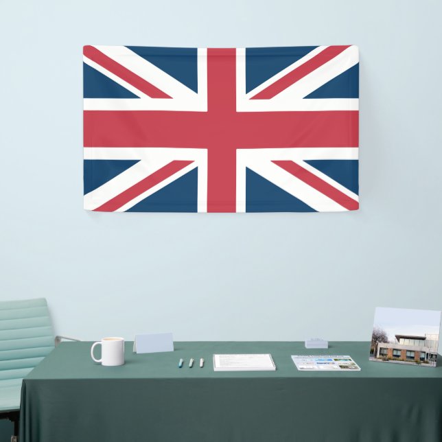 The Union Jack British Flag Banner (Messeveranstaltung)