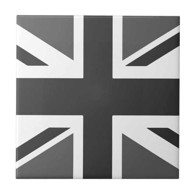 The Union Jack British Flag Ceramic Tile Fliese (Vorderseite)