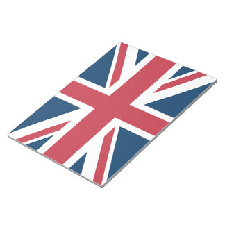 The Union Jack British Flag Notizblock