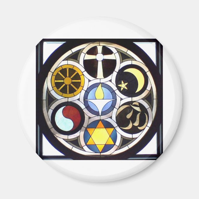 The Unitarian Universalist Church Rockford, IL Magnet (Vorne)