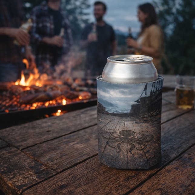 The Unmanned Deck — Pirate Ship Scene Dosenkühler (Von Creator hochgeladen)