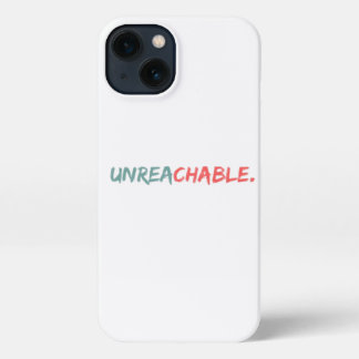 The Unreachable Signature Design: iPhone 13 Hülle