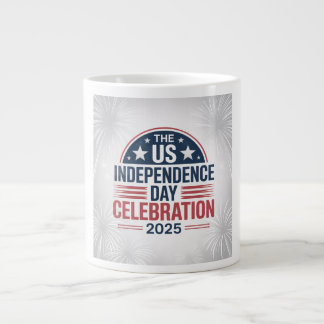 The US Independence Day coffee mug  2025 Jumbo-Tasse