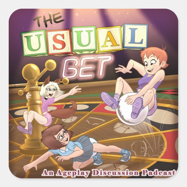 The Usual Bet Cover Sticker 2025-2026 (Vorderseite)