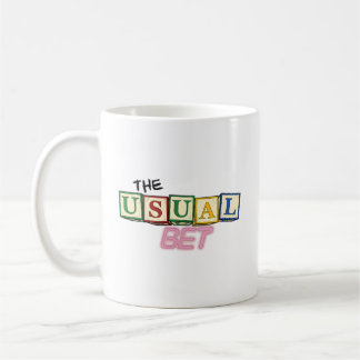 The Usual Bet Logo Mug Kaffeetasse