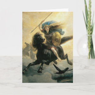 The Valkyrie, 1869 Karte