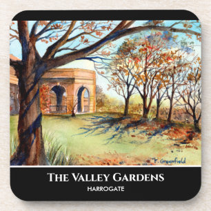 The Valley Gardens Harrogate by Farida Greenfield Getränkeuntersetzer