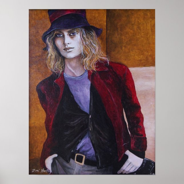 The Vampire - Originelle Kunst von Dori Hart Poster (Vorne)