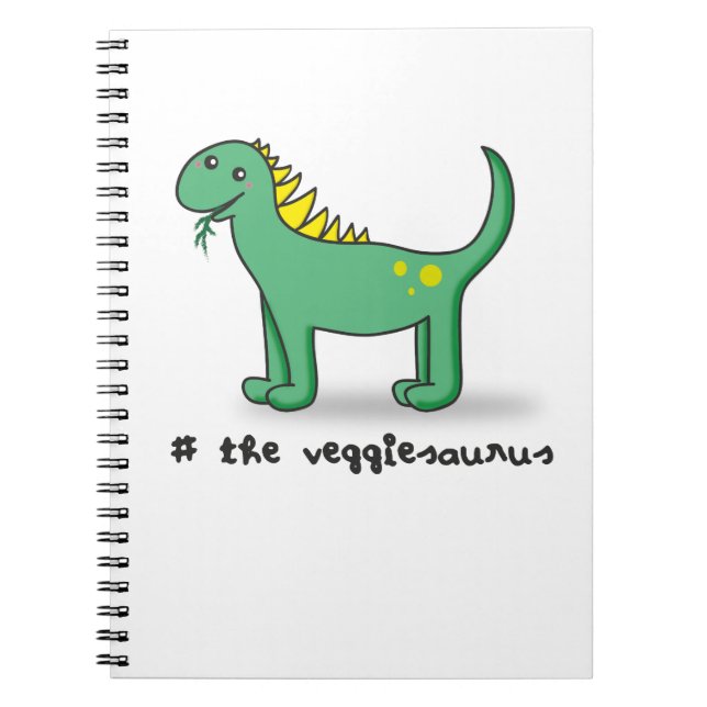 the veggiesaurus notizblock (Vorderseite)