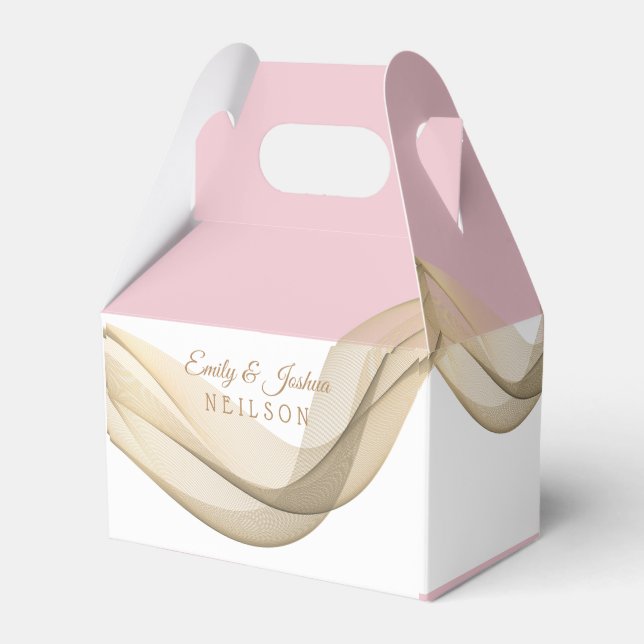 The Veil Favor Box Temple Wedding Geschenkschachtel (Vorderseite)