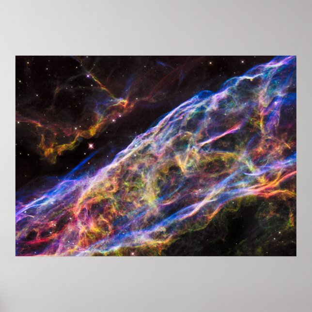 The Veil Nebula Poster (Vorne)
