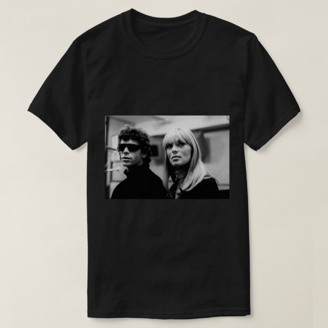 The Velvet Underground - Nico and Lou Reed Classic T-Shirt (Design vorne)