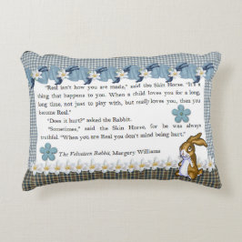"The Velveteen Rabbit" Accent Pillow Zierkissen