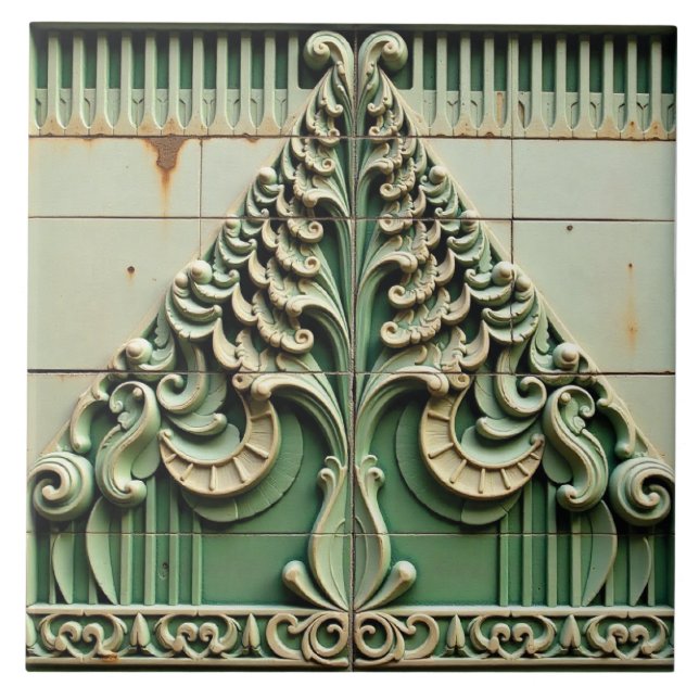 The Veridian Canopy Fliese (Vorderseite)