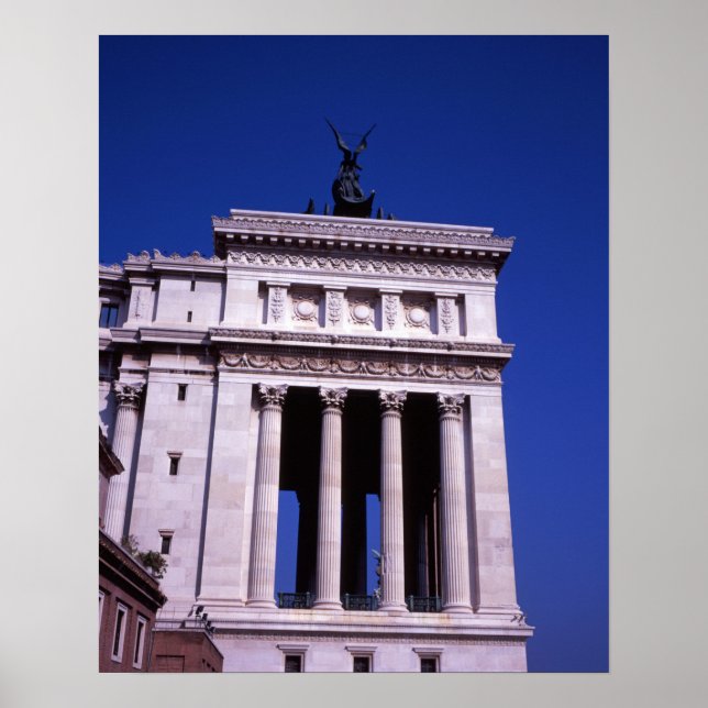 The Victor Emmanuel 2. Monument Rome Poster (Vorne)