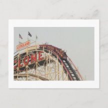 "The View from top" (Coney is., NY) Postkarte