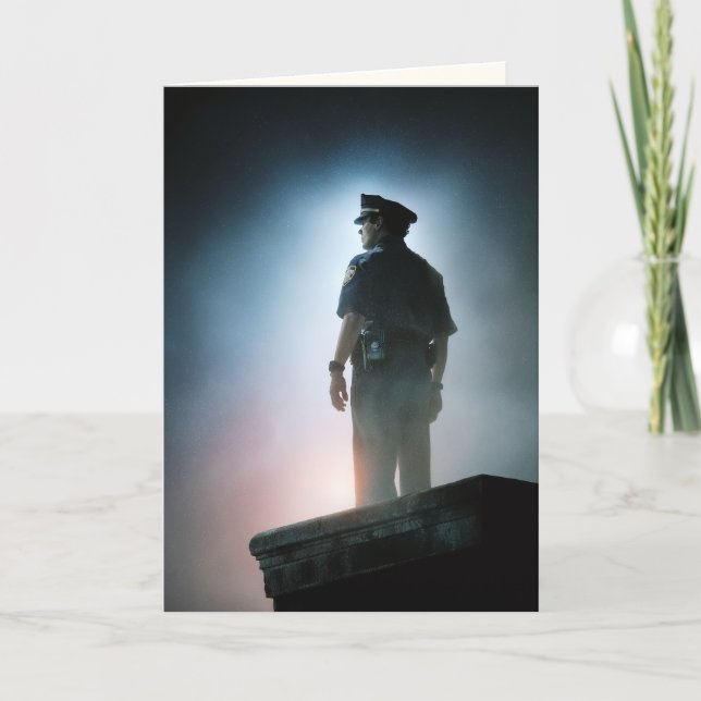 "The Vigilant" Sympathy Card Karte (Vorderseite)