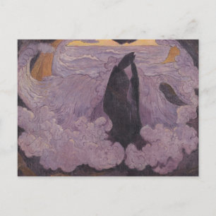 The Violet Wave, c.1895-6 Postkarte
