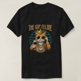 The VIP Feline – Funny Cat Royalty T-Shirt