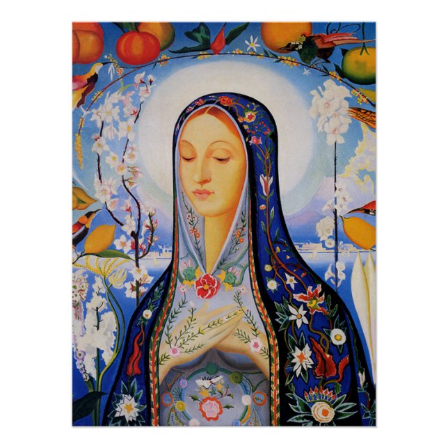 The Virgin - Joseph Stella Poster (Vorderseite)