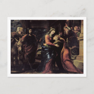 The Visitation Postkarte