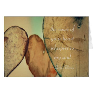 The Voice of Your Heart Whispers To My Soul